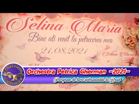 Orchestra Petrica Gherman - Program de hore instrumentale la Brad