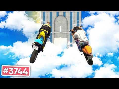 MAXIMUM CRINGE in the GTA Bike Parkour😂 with NUUGGGIIII😎