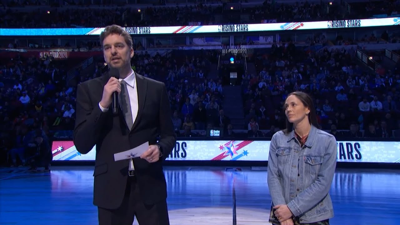 Discurso sobre Kobe en el NBA Rising Stars game 2020