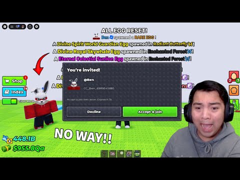 OMG! OWNER BEN CURSED MY SERVER IN STEAL AN EGG..! ☠️