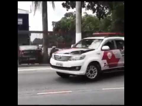 Homenagem aos policiais que agiram na ação contra a quadrilha em Guararema👏👏