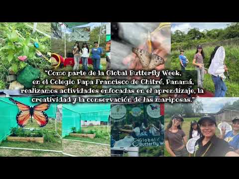 CFIBA Papa Francisco Provincia de Herrera Chitré - GBW cápsulas informativas #GlobalButterflyWeek