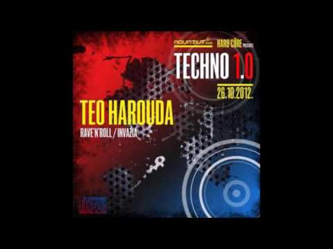 Teo Harouda - Live @ Hard²Core presents TECHNO 1.0, Aquarius, Zagreb, Croatia 26.10.2012.
