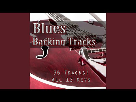C - Slow Blues Backing Track | 46 BPM