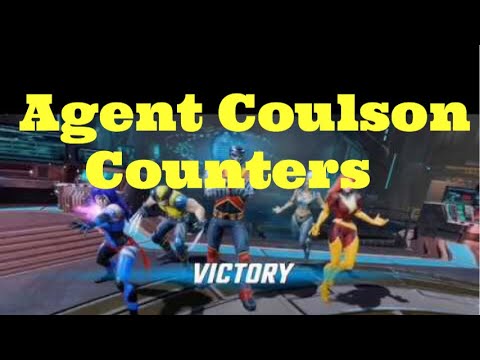 Agent Coulson: Best Counters and Learning lessons - Gameplay in Alliance Wars - Marvel Strike Force