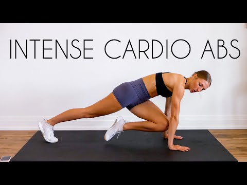 QUICK & INTENSE Cardio Abs Workout (9 mins & No Equipment)