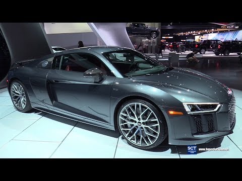 2018 Audi R8 V10 Plus - Exterior and Interior Walkaround - 2017 LA Auto Show