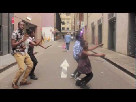 *JUST FOR FUN* Sydney, Australia  New Azonto Fuse ODG #ANTENNADANCE