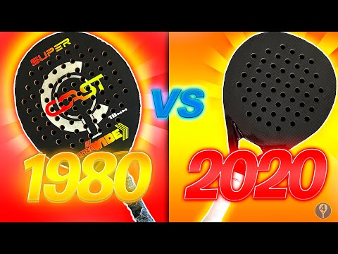 ASÍ ES UNA PALA PADEL DE 1980  – el4Set