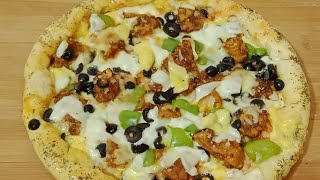 Double Cheese Pizza | Home Made Loaded Pizza Recipe | Easy and Delicious  cheesy pizza Recipe.