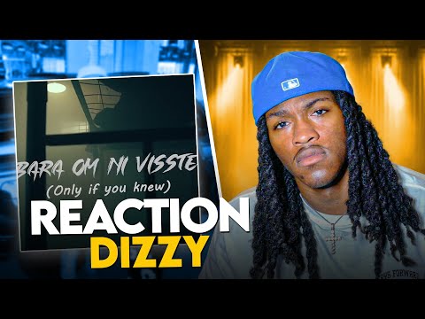 Dizzy BARA OM NI VISSTE ENGLISH SUBTITLES Swedish Rap Reaction