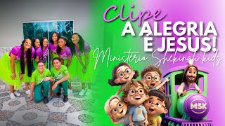 A alegria é Jesus - Hingridy Roberta & Turminha Pentecostal (Clipe oficial MSK, coreografia AUTORAL)