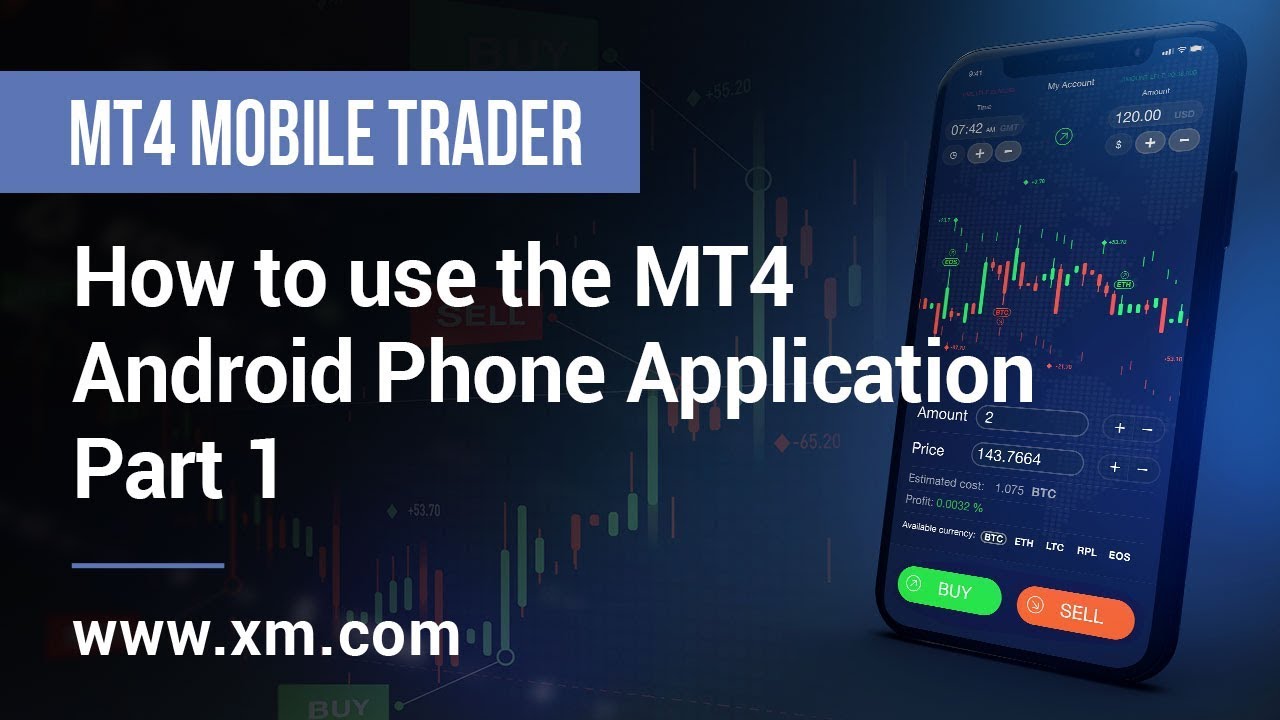 XM.COM – Mobile Trader – Como usar o aplicativo de telefone MT4 Android (Parte 1)