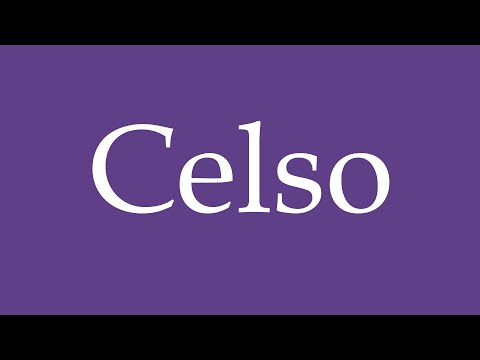 How To Pronounce ''Celso'' (Celsus) Correctly in Spanish