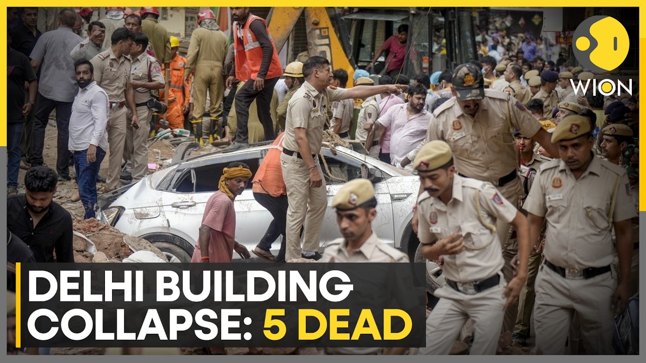 Delhi Building Collapse: Eyewitnesses Claim Delayed Emergency Response | WION News