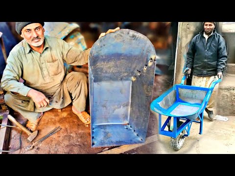 , title : 'Wheel Barrow Manufacturing Process || How to Make Wheelbarrow at Local Workshop'