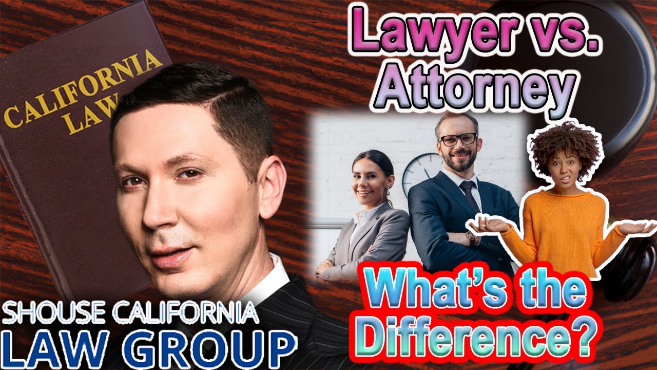 What Is the Difference Between a Lawyer and an Attorney? -- Former LA District Attorney Explains