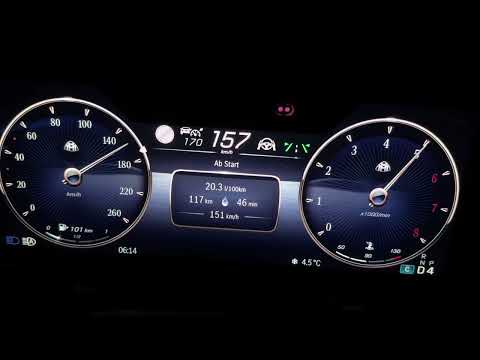 Mercedes-Benz Z223 S680 Maybach S-Class 100-200 km/h Uphill Acceleration