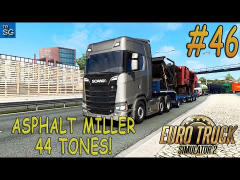 EURO TRUCK SIMULATOR 2 - From Zero to Hero - Asphalt Miller AM 44 Tones! #46