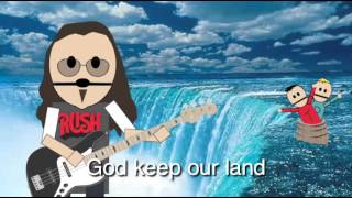 O Canada, by Geddy Lee and Alex Lifeson, featuring Terrance &amp; Phillip