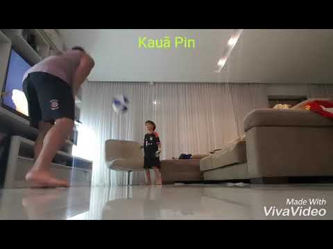 KAUÃ PIN Sub6 Fla - Altinha em casa com o pai.