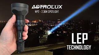 ASTROLUX WP2 LEP laser flashlight - 2330m beam range - rotary ring control
