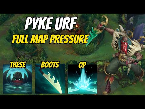 Pyke With These Boots Has GLOBAL PRESSURE! URF 2025