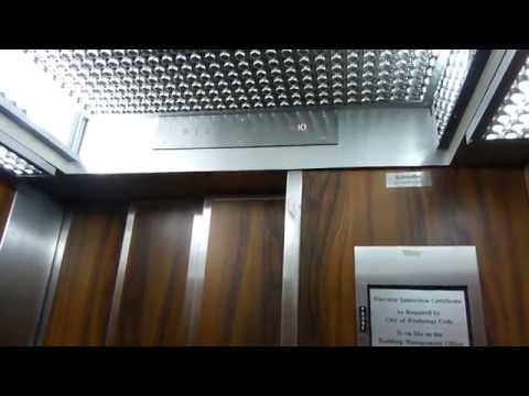 AWESOME (But Slow) Haughton Traction Elevators @ Union Trust Building, Rochester, NY