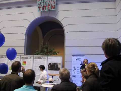 Aktion gegen Airshield an der TU-Berlin