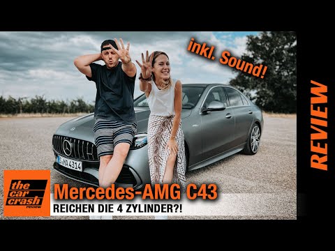 Mercedes-AMG C 43 im Test (2022) Reichen seine 4-Zylinder?! 🧡 Fahrbericht | Review | Preis | Sound