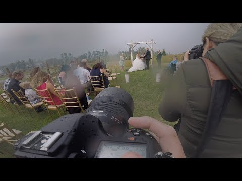 Wedding Photography Behind The Scenes (In the Rain)