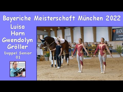 Luisa Horn - Gwendolyn Gröller - PdD-S 01 - Bayerische Meisterschaft München 2022