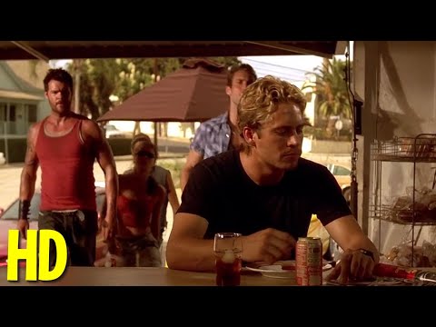 Pelea de Brian y Vince en Rápidos y Furiosos 1 HD