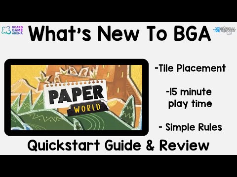 What's New To BGA. Paper World 