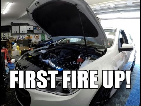 2014 Chevy SS - Supercharging the SS Pt 9 - Finished Install/First Fire Up!
