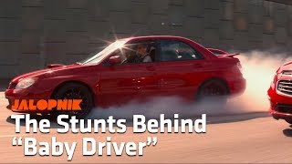 How The Stars Of Baby Driver Learned To Do Very Real Car Stunts