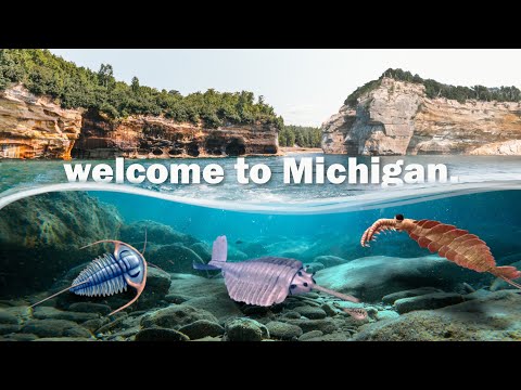 Michigan's Pictured Rocks Came from Lava, Ice, and Ancient Seas