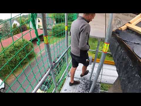Schiefer an Ort und Traufe - Zinkdachrinne Teil 1  - Dachdecker Bad Lausick
