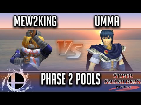 Smash'N'Splash 4  PHASE 2 POOLS - Fox MVG | Mew2King (Sheik, Marth) vs  Umma (Marth)