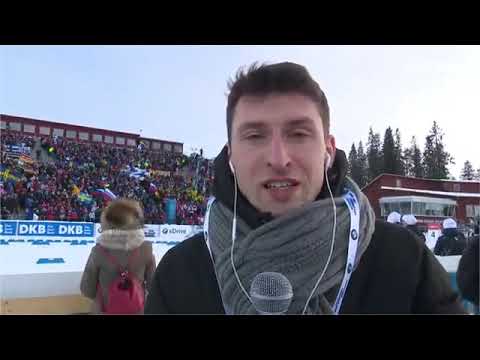 BIATHLON -  Ostersund - WC 2019 , Men's Pursuit . 10.03.2019