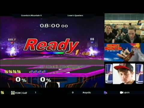 Grumbo's Mountain II  -  EGM | Golf (Fox)  vs  Anystic (Falco)  Loser's Quarters