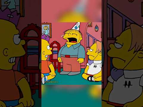 Bart quiere su fiesta 🥳🎉 #lossimpson
