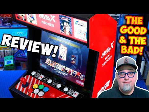 A New SNK Arcade Machine - Neo Geo MVSX Review! There Is Good & Bad For Your $500!
