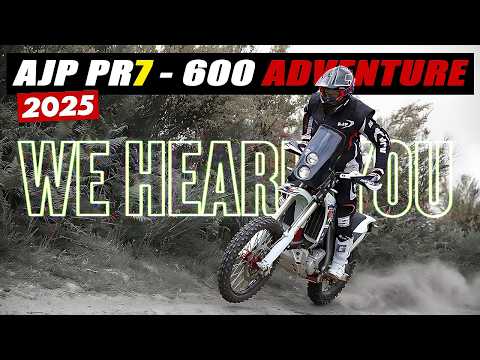 2025 AJP PR7 600/650 ADVENTURE vs Kawasaki: The Adventure Bike That Actually Listens to You!!