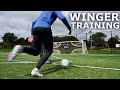 Individual Winger Training Session | Position Specific Training Drills For Wingers