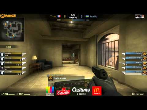 Titan vs. fnatic | UB Vorrunde, Fragbite Masters Season 3 | (de_mirage) Map 1
