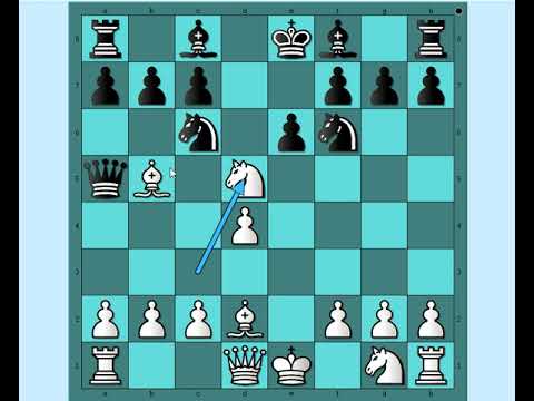 Kako osvojiti protivničku Damu još jedana od šahovskih smicalica ☆  ABRAHAMS vs THOMAS # 2225