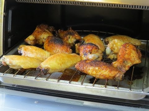 Chicken Wings Cooked in the Toaster Oven