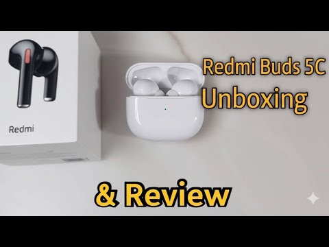 Thumbnail for Unboxing Redmi Buds 5C: Affordable Audio with ANC