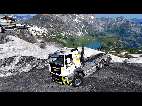 LKW am Limit 🇨🇭 Spezial Transport zum Titlis 🏔️